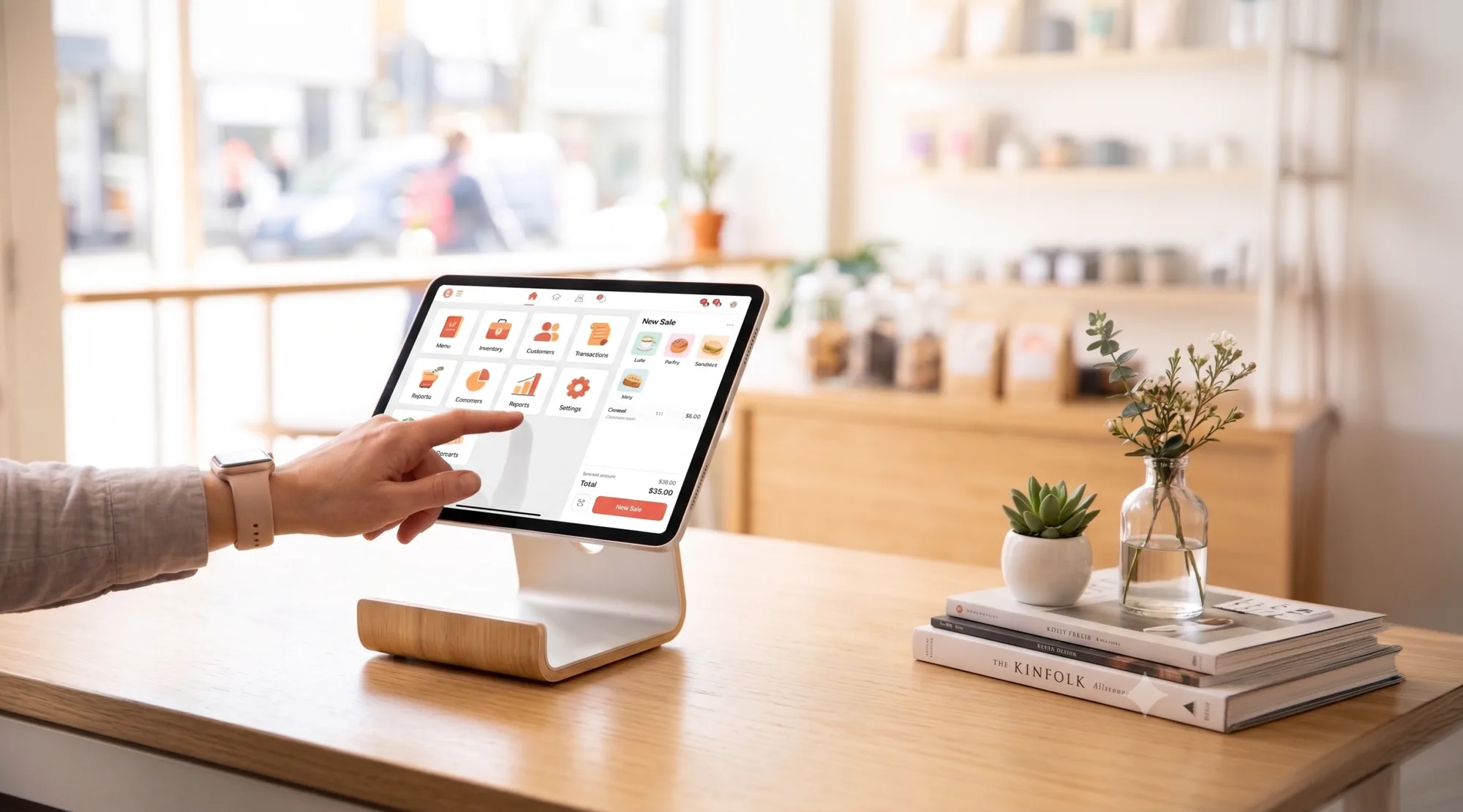 Shopify POS im Ladenlokal